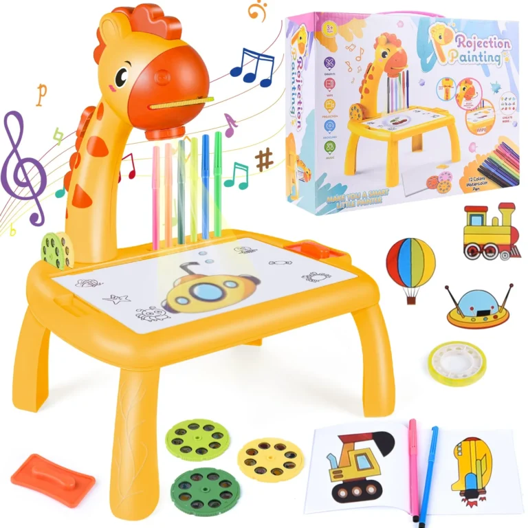 Children LED Projector Drawing Board